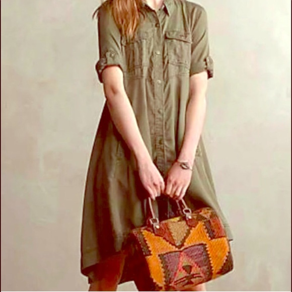 anthropologie swing dress